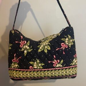 Vera Bradley floral bow shoulder bag